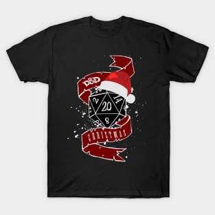 dungeons and dragons christmas T-Shirt